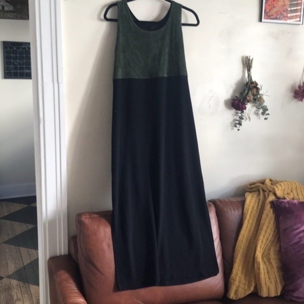 Vintage Long Slit Dress